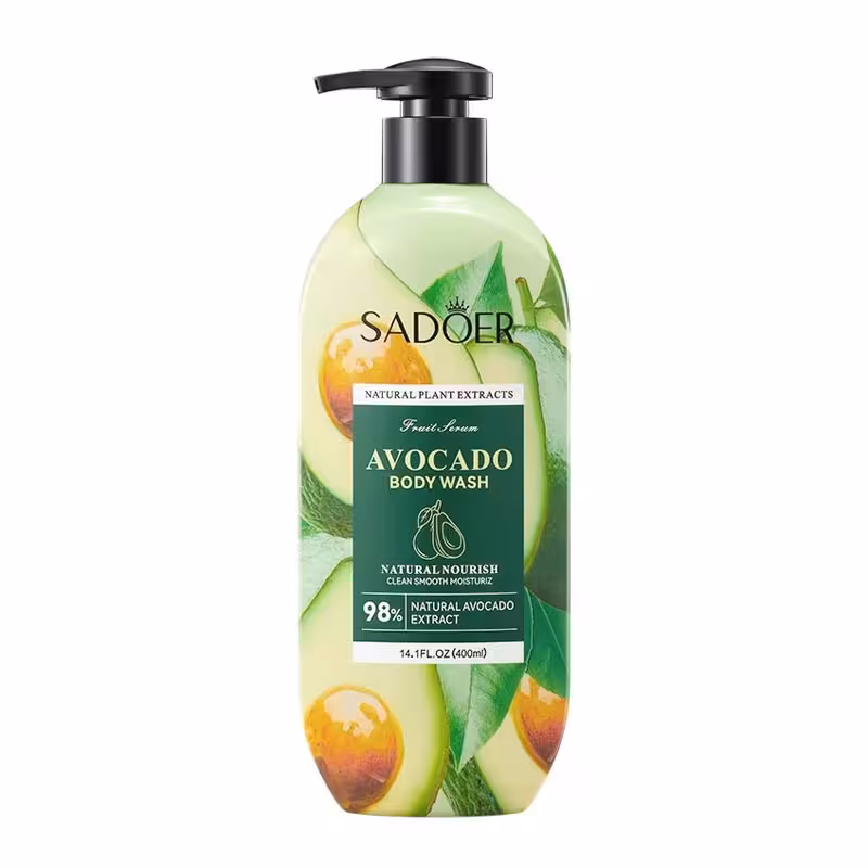 شامپو بدن آووکادو Sadoer مدل Avocado Body Wash حجم 400ml