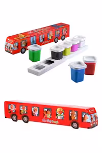 خمیر سبک اتوبوسی 6 رنگ