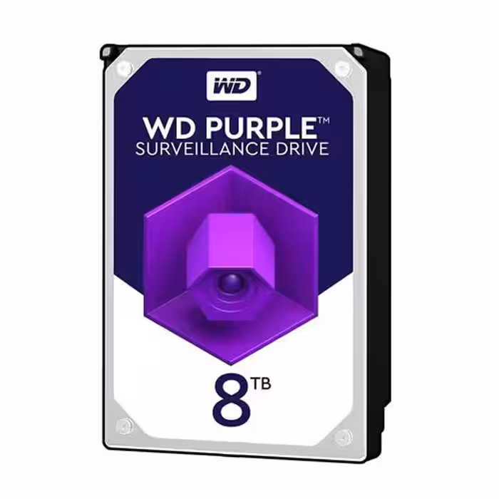 هارددیسک اینترنال وسترن دیجیتال مدل Purple ظرفیت 8 ترابایت