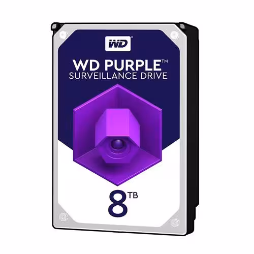 هارددیسک اینترنال وسترن دیجیتال مدل Purple ظرفیت 8 ترابایت