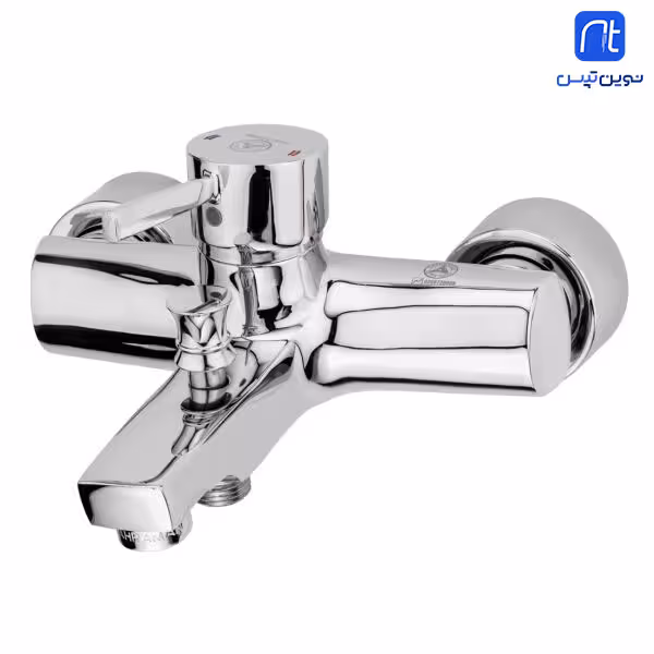 شیر حمام قهرمان مدل الماس دسته ارکیده