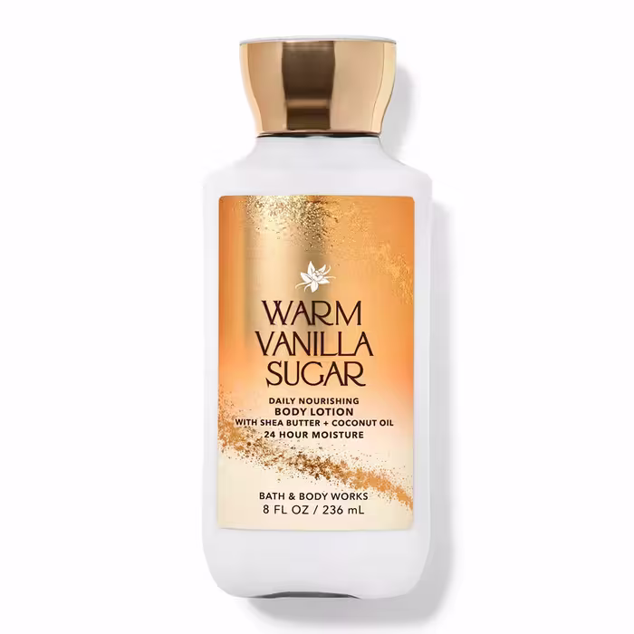 لوسیون بدن بث اند بادی (Bath and Body) با رایحه Warm Vanilla Sugar، حجم 236 میلی لیتر