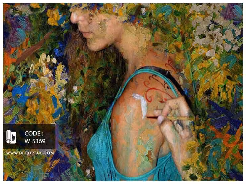 پوستر دیواری نقاشی کد W-5369