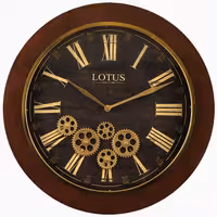 ساعت چوبی چرخ دنده ای مدل  GC-400404