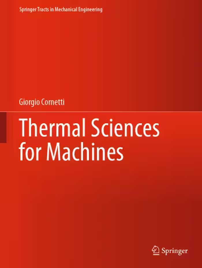 خرید و دانلود نسخه کامل کتاب Thermal Sciences for Machines, 2nd Edition
