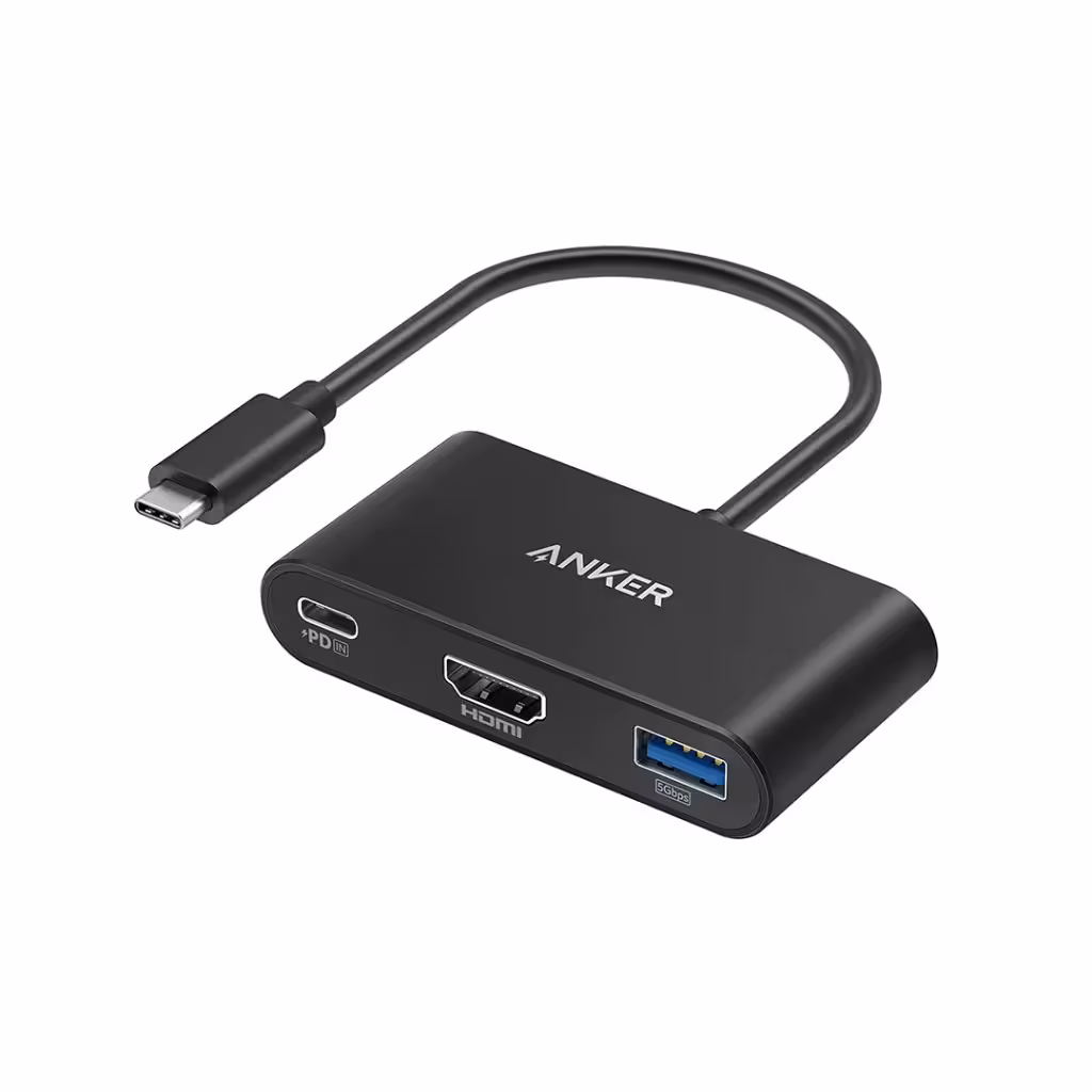 هاب 3 پورت انکر مدل  Anker PowerExpand 3 in 1 Multi-Function HUB