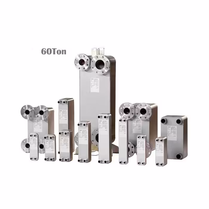 مبدل صفحه ای 60 تن هایواتر گاز به آب HW 210-102-60