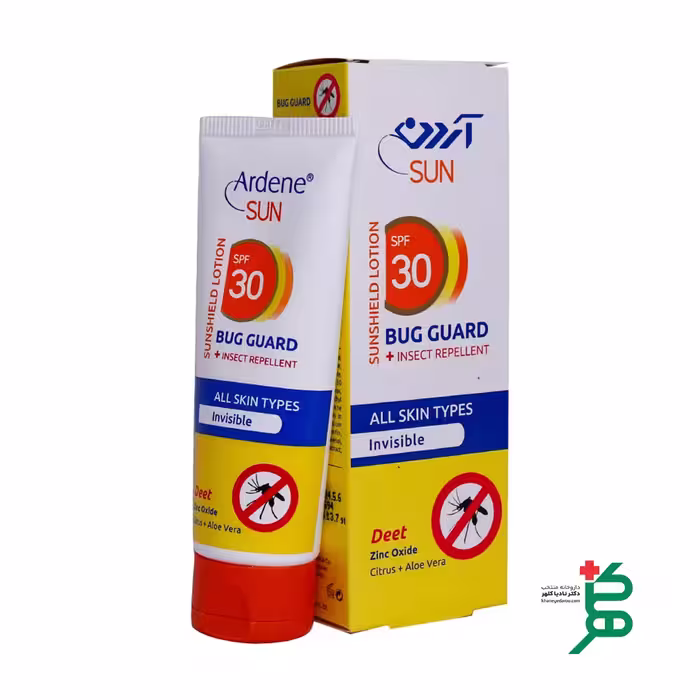 لوسیون ضد آفتاب دافع حشرات SPF30 آردن