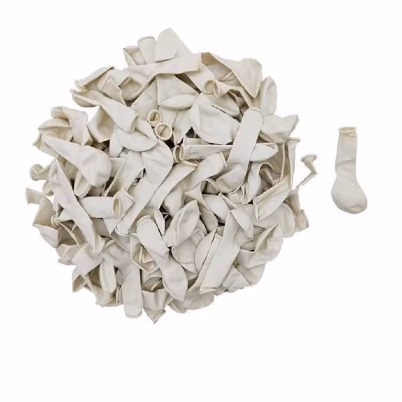 بادکنک سفید 6 اینچ - بادکنک سفید سایز کوچک - بادکنک لاتکس سفید سایز کوچک