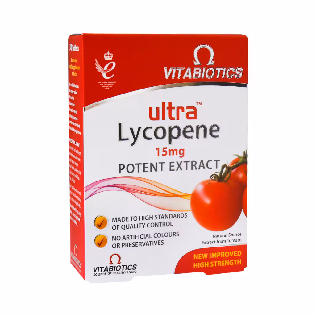 قرص اولترا لیکوپن ویتابیوتیکس | Vitabotics Ultra Lycopene