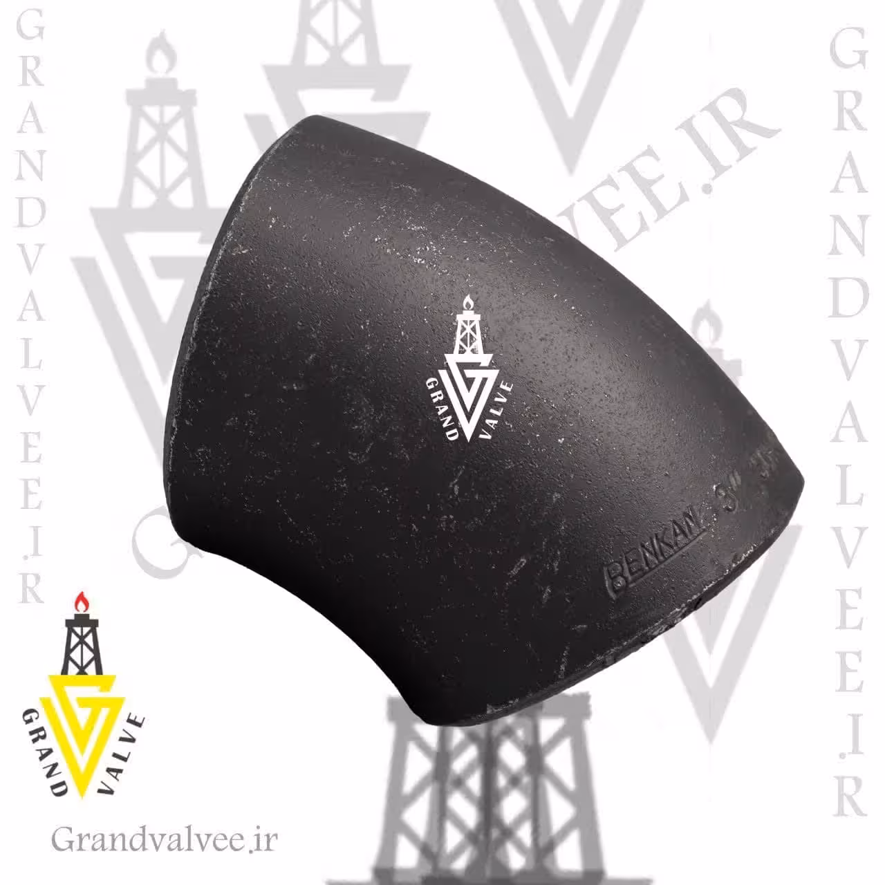 زانو جوشی 10 اینچ 45 درجه رده 40 مانیسمان فولادی بنکن