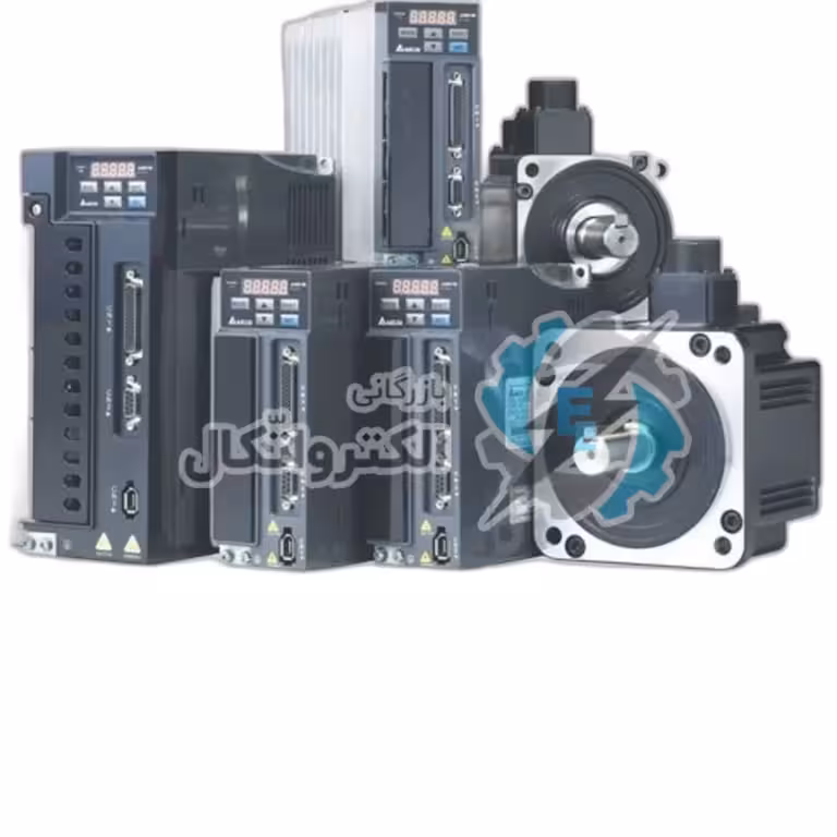 سروو موتور دلتا مدل B2-750w-3000RPM گشتاور 2.39 نیوتن متر (ترمز دار) ا SERVO MOTOR B2-750w-3000RPM