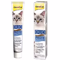 خمیر مولتی ویتامین گربه جیم کت مدل Duo Paste Multi Vitamin طعم ماهی تن وزن 50 گرم