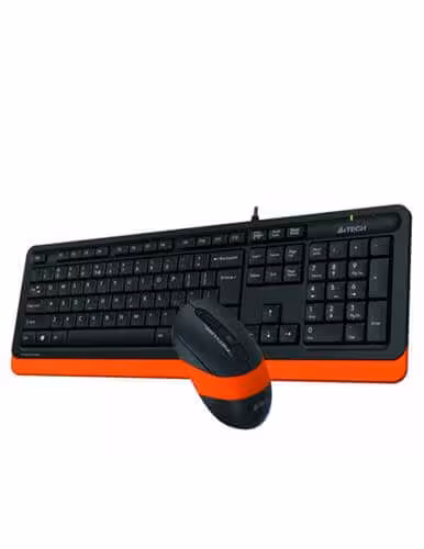 کیبورد و ماوس ایفورتک مدل FSTYLER F1010 خاکستری