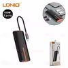 هاب 5 پورت تایپ سی الدینیو LDNIO 5in1 Type-c Hub Adapter DS-25U توان 100 وات