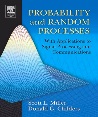 خرید و دانلود نسخه کامل کتاب Probability and random processes: with applications to signal processing and communications