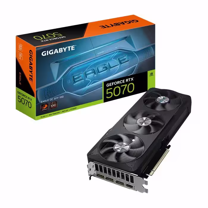 کارت گرافیک گیگابایت مدل GeForce RTX 5070 EAGLE OC SFF 12GB