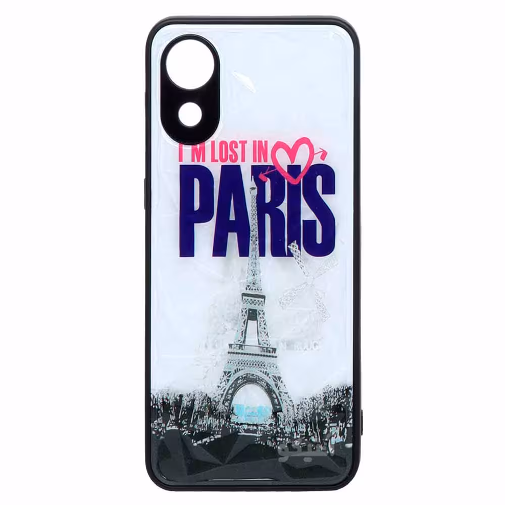 قاب الماسی سه بعدی طرح Paris مناسب برای Samsung A03 Core