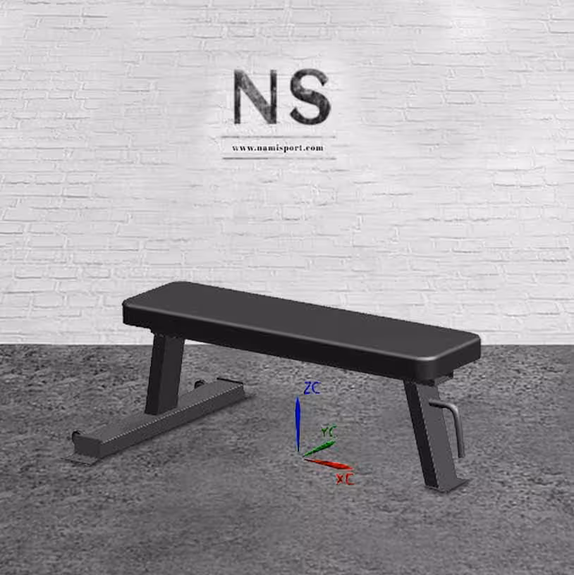 نیمکت تخت بدنسازی حرفه‌ای  Nami Sport Flat Weight Bench NS2044