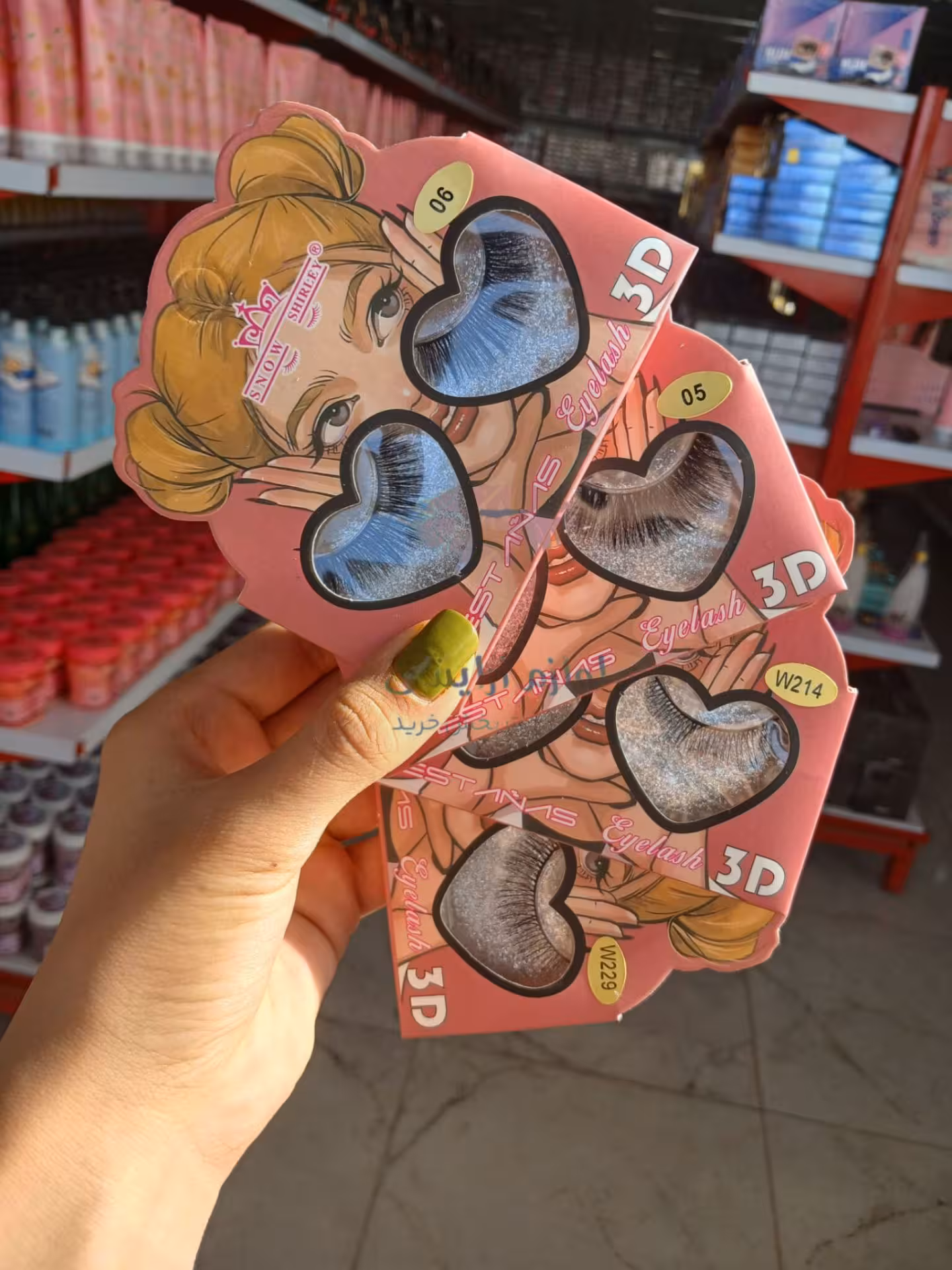 مژه مصنوعی سه بعدی