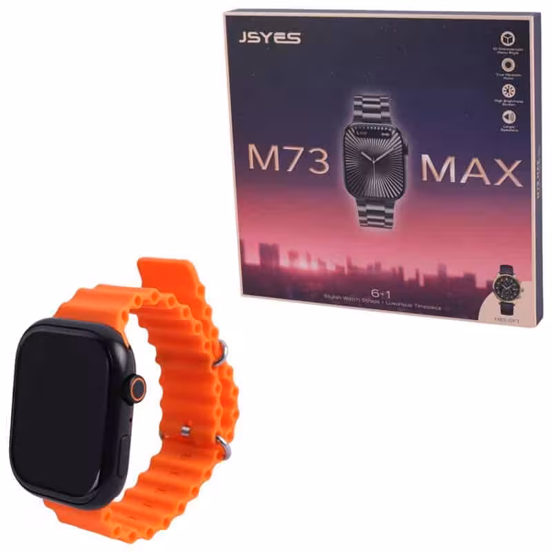 ساعت هوشمند JSYES M73 Max یک عدد ساعت عقربه ای