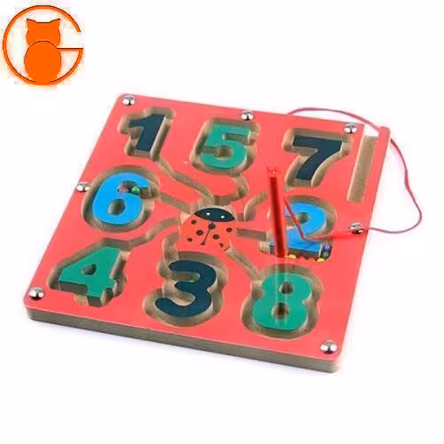 ماز مگنتی اعداد انگلیسی