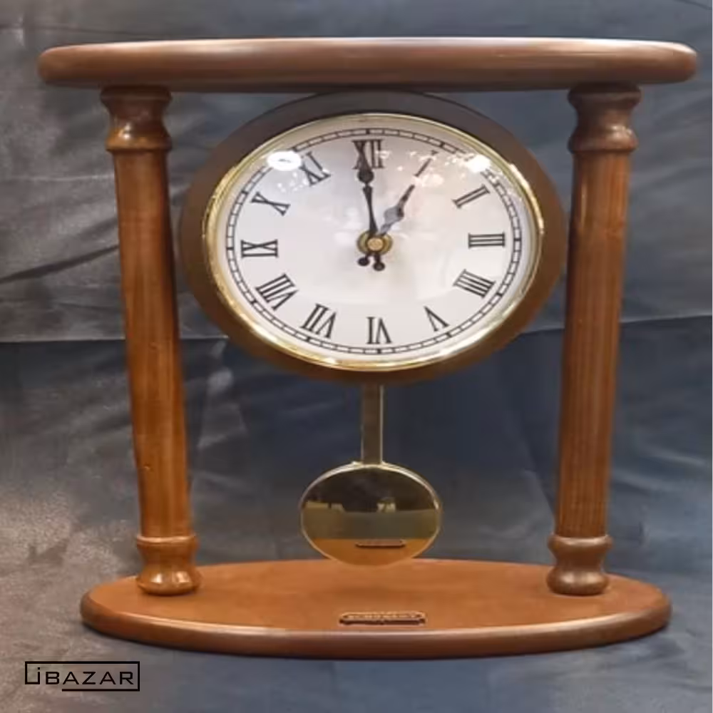 ساعت رو میزی چوبی شوبرت