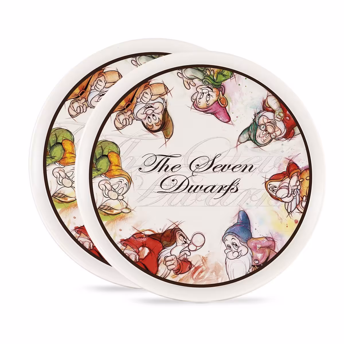 بشقاب پیتزا هفت کوتوله دیزنی،ست 2 تایی Set 2 Pizza Plates Seven Dwarfs Ø 30