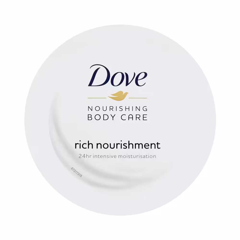 کرم مرطوب کننده و مغذی 24 ساعته داو حجم 150 میلی‌لیتر