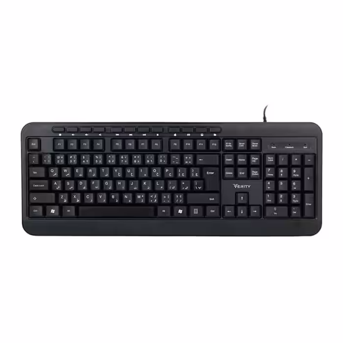کیبورد سیم دار VERITY مدل 6128