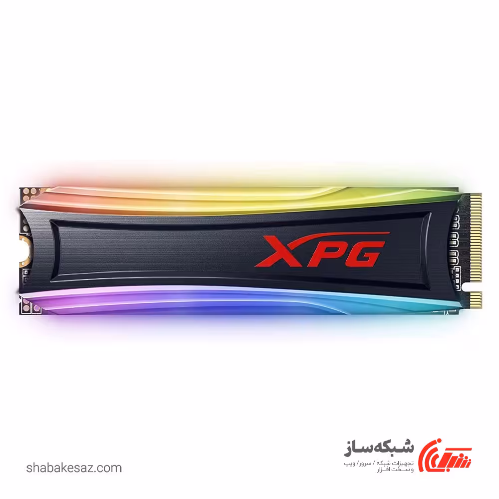 قیمت و خرید حافظه SSD اینترنال ADATA XPG SPECTRIX S40G RGB M.2 ظرفیت 256GB - شبکه ساز