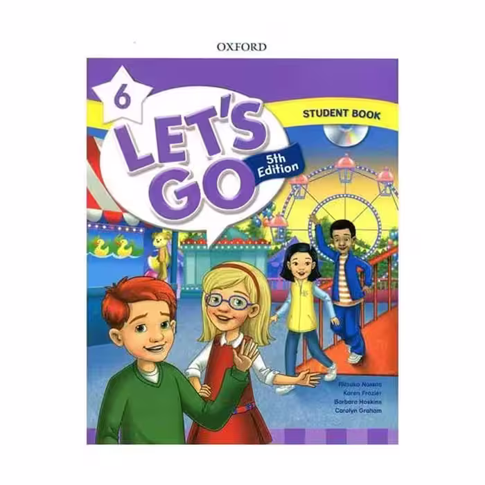 خریدکتاب کودکان Lets Go 6 ویرایش 5   SB WB DVD