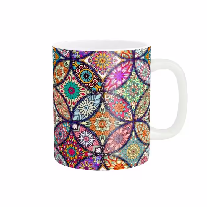 ماگ پاد آفرین طرح سنتی کد 1385