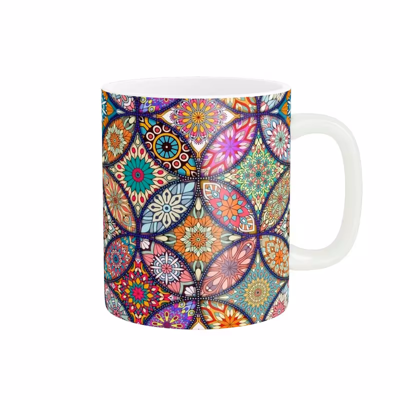 ماگ پاد آفرین طرح سنتی کد 1385