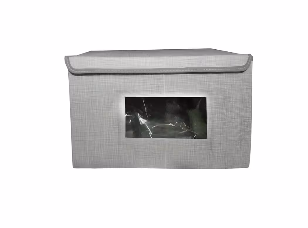 جعبه تاشو پارچه ای سایز 2 (پنجره دار)