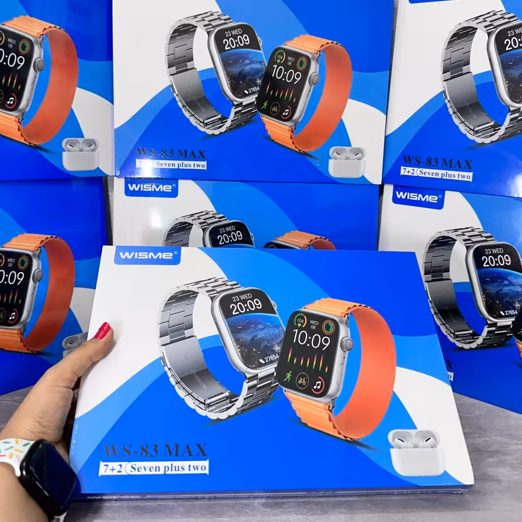 ساعت هوشمند طرح اپل واچ مدل WS-83 Max همراه ایرپاد