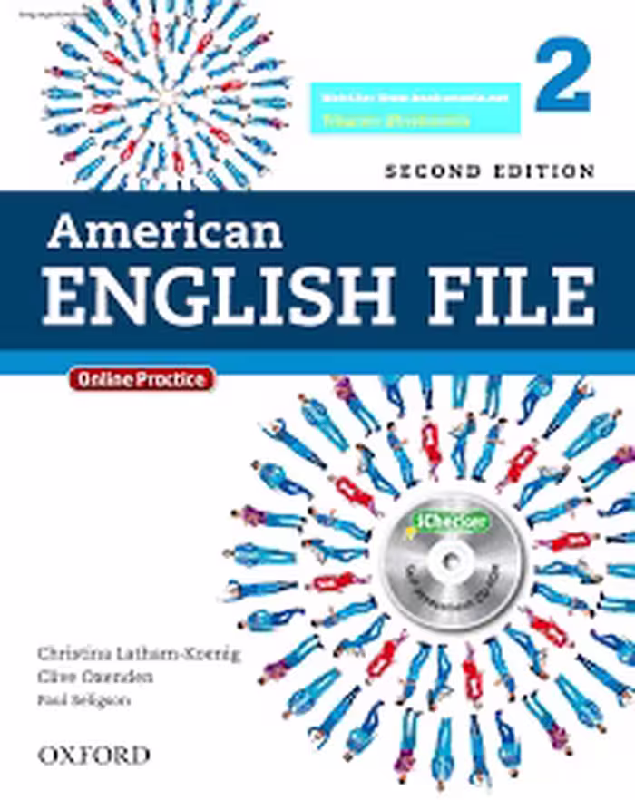 کتاب American English File 2 2nd edition قطع وزیری