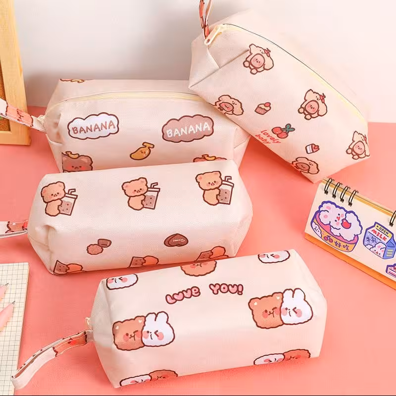 جامدادی فانتزی باکیفیت مدل خرسی کیوت 4 طرح مختلف