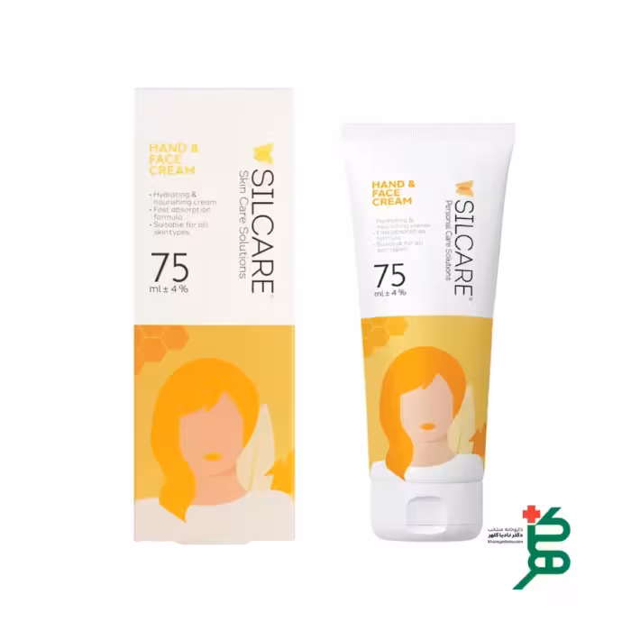کرم مرطوب کننده دست و صورت با رایحه شیر و عسل سیلکیر