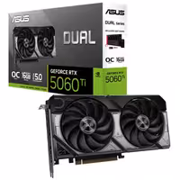 کارت گرافیک ASUS Dual GeForce RTX5060 Ti OC Edition 16GB GDDR7 128Bit