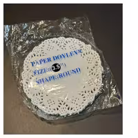 دستمال گیپور گرد سه و نیم اینچ صدتایی