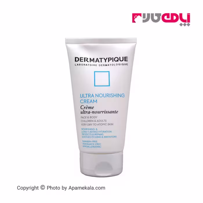 کرم نرم کننده پوست درماتیپیک مدل ultra nourishing مناسب کودک و بزرگسال