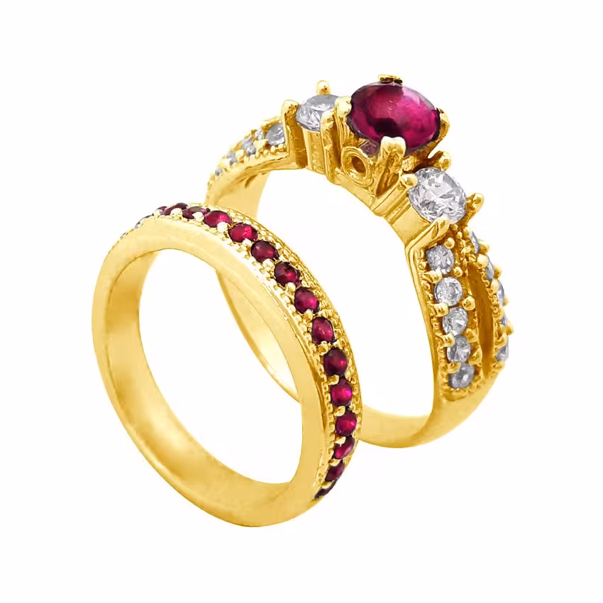 حلقه و پشت حلقه نقره کد R143pRgo