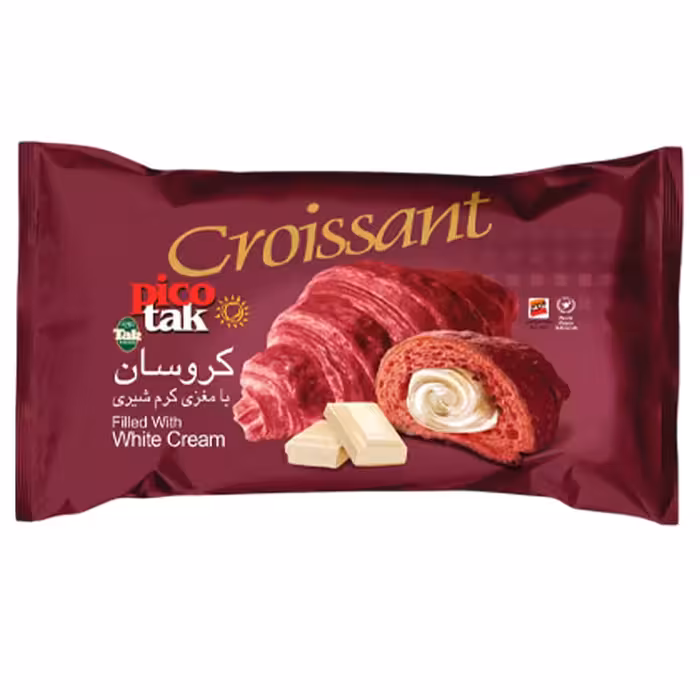 کروسان ردولوت با مغز کرم شیری پیکو تک ماکارون – 60 گرم