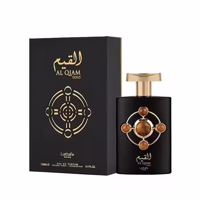 لطافه القیم گلد Lattafa Al Qiam Gold حجم 100 میل