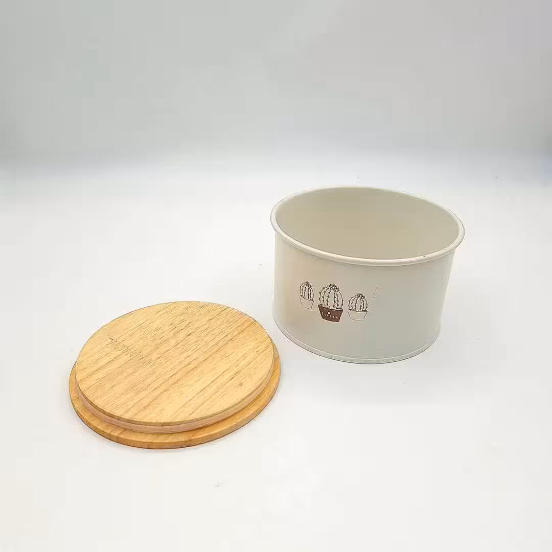 بانکه فلزی یونیک درب بامبو کد 1109