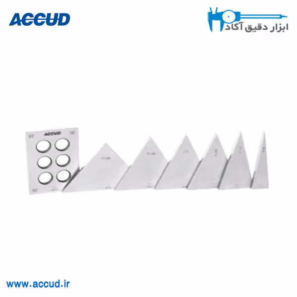 گیج زاویه 7 عددی Accud (آکاد) مدل 571-007-01