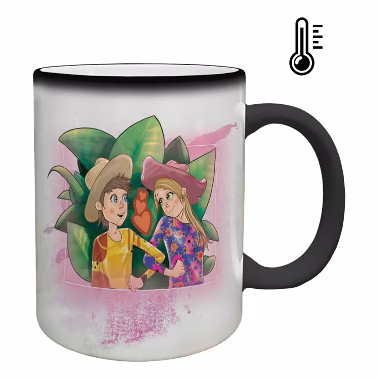 خرید ماگ-لیوان حرارتی  عاشقانه کد 208