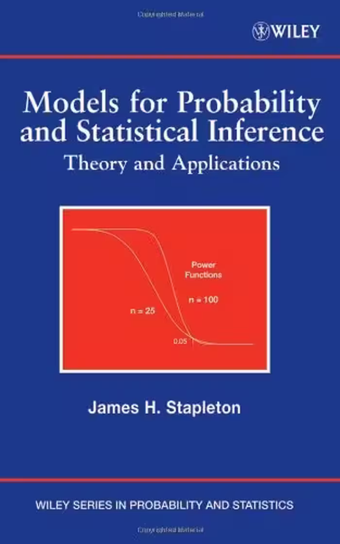 خرید و دانلود نسخه کامل کتاب Models for Probability and Statistical Inference: Theory and Applications