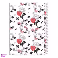 دفتر 100 برگ وزیری سیمی کلاسیک طرح 1262 الیپون (Elipon) کد 2371262